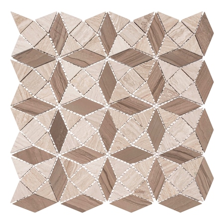 Andova Tiles SAMPLE Cimarron Harbor Luxury Natural Stone Novelty Mosaic Wall Floor Tile SAM-ANDCIM105